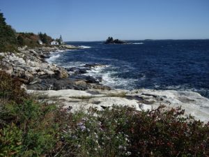 rocky coast of Maine